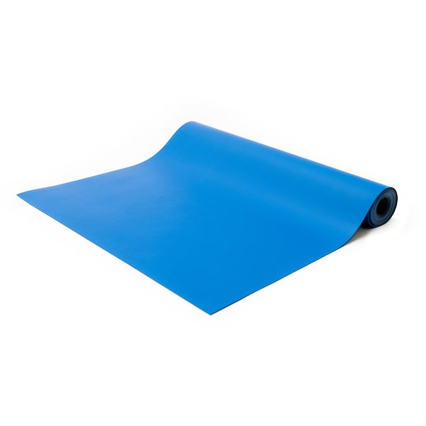ESD Anti-Static Soldering Rubber Mat Roll, 2 Ft. x 10 Ft., Blue